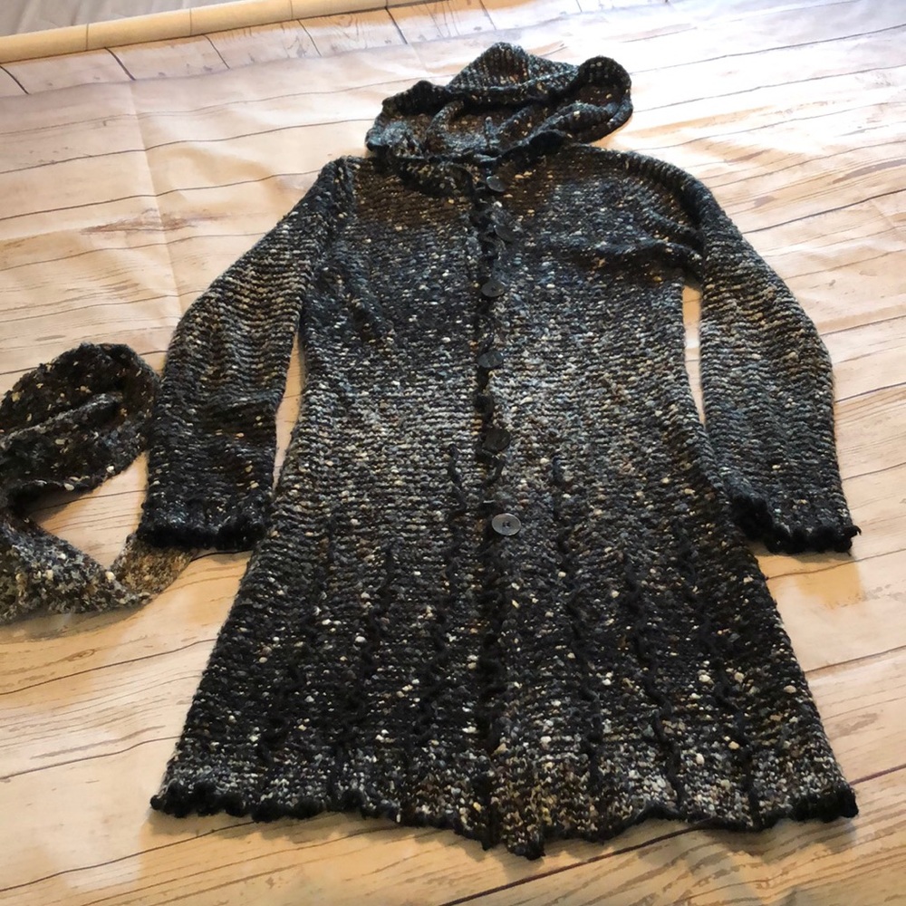 BCBG Maxazria long sweater